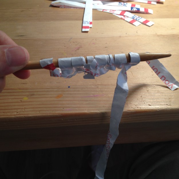 Cast on loosey goosey as it won't stretch at all